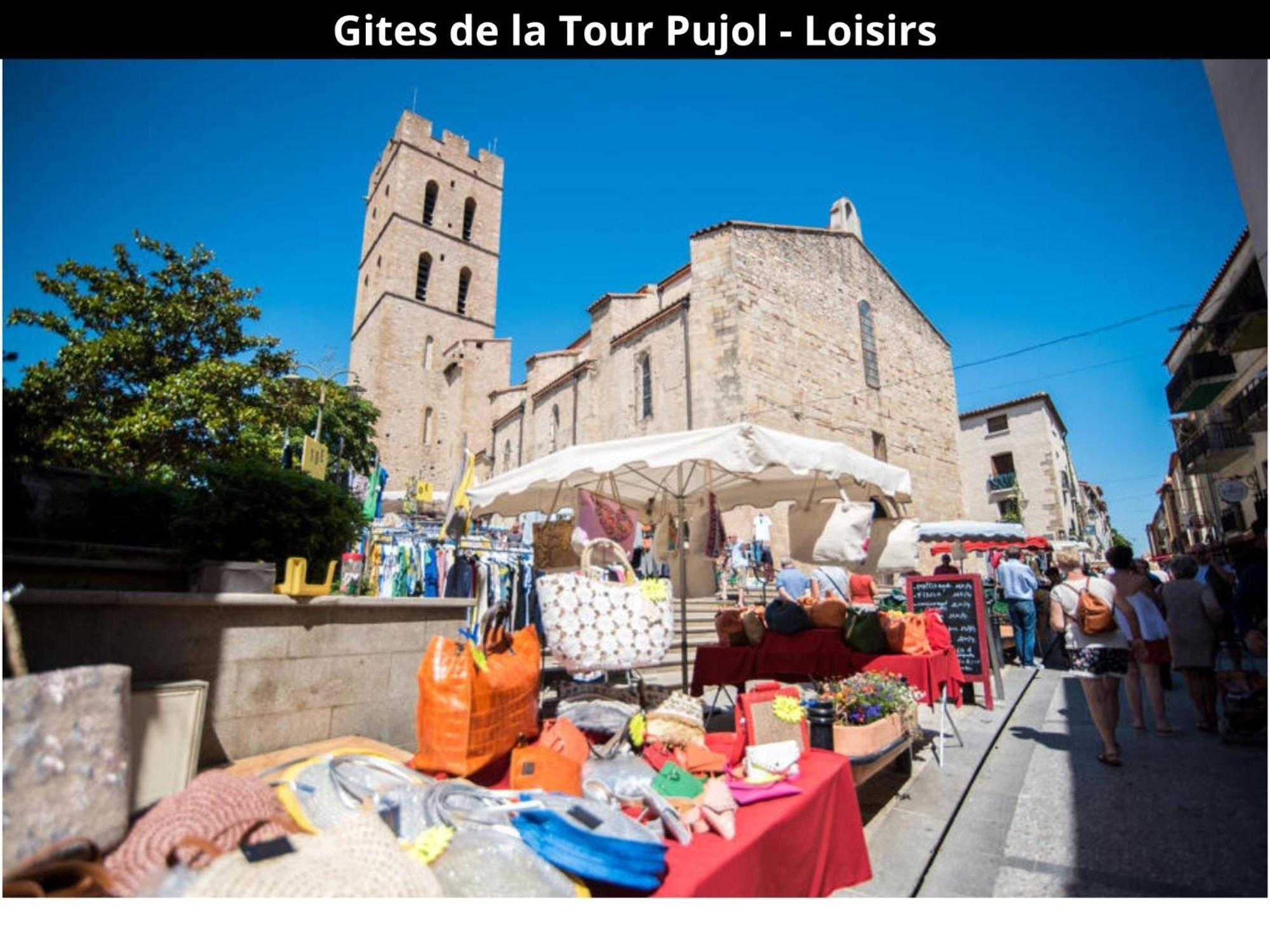 Les Gites De La Tour Pujol Argelès-sur-Mer Exteriör bild