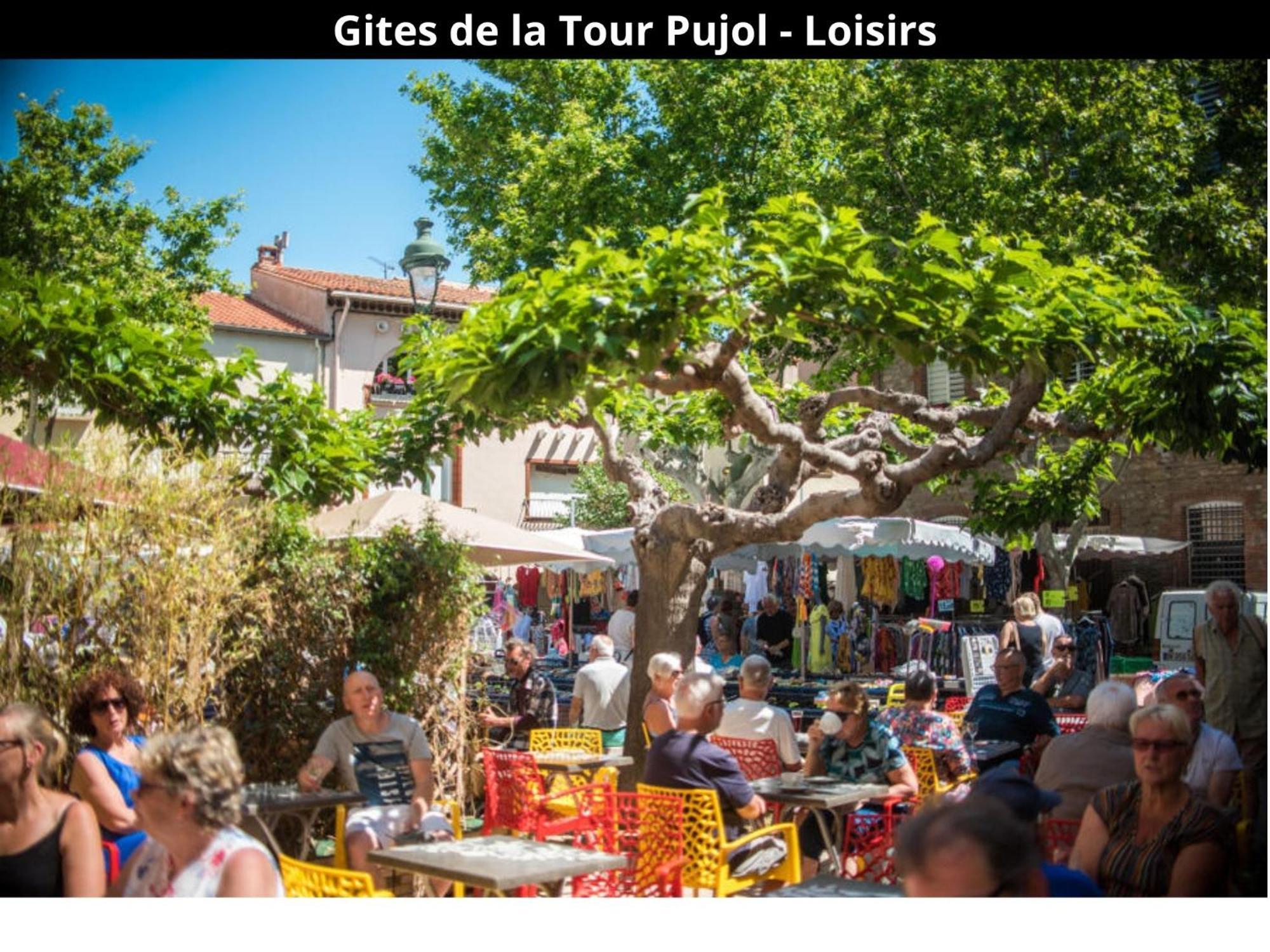 Les Gites De La Tour Pujol Argelès-sur-Mer Exteriör bild