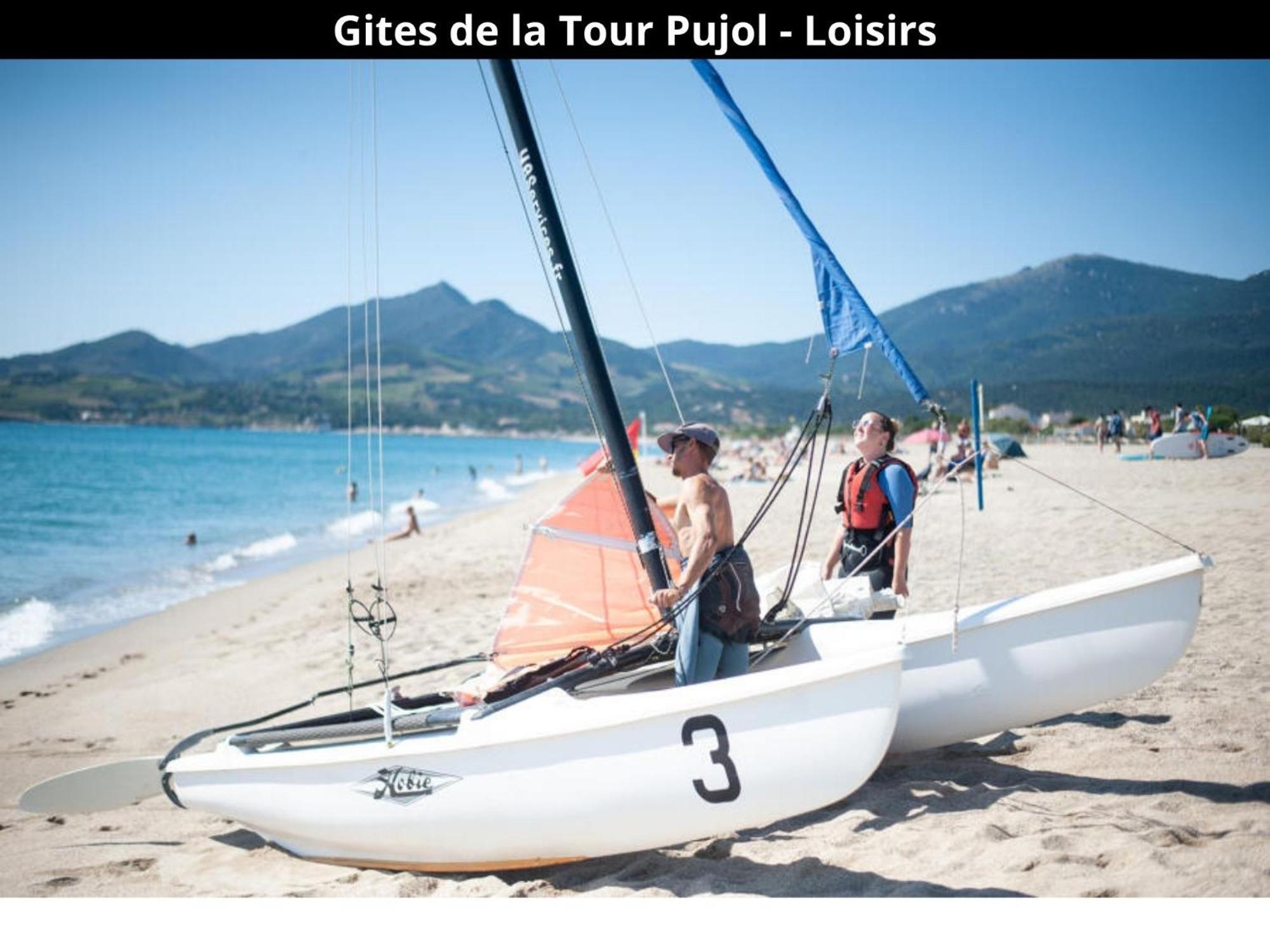 Les Gites De La Tour Pujol Argelès-sur-Mer Exteriör bild