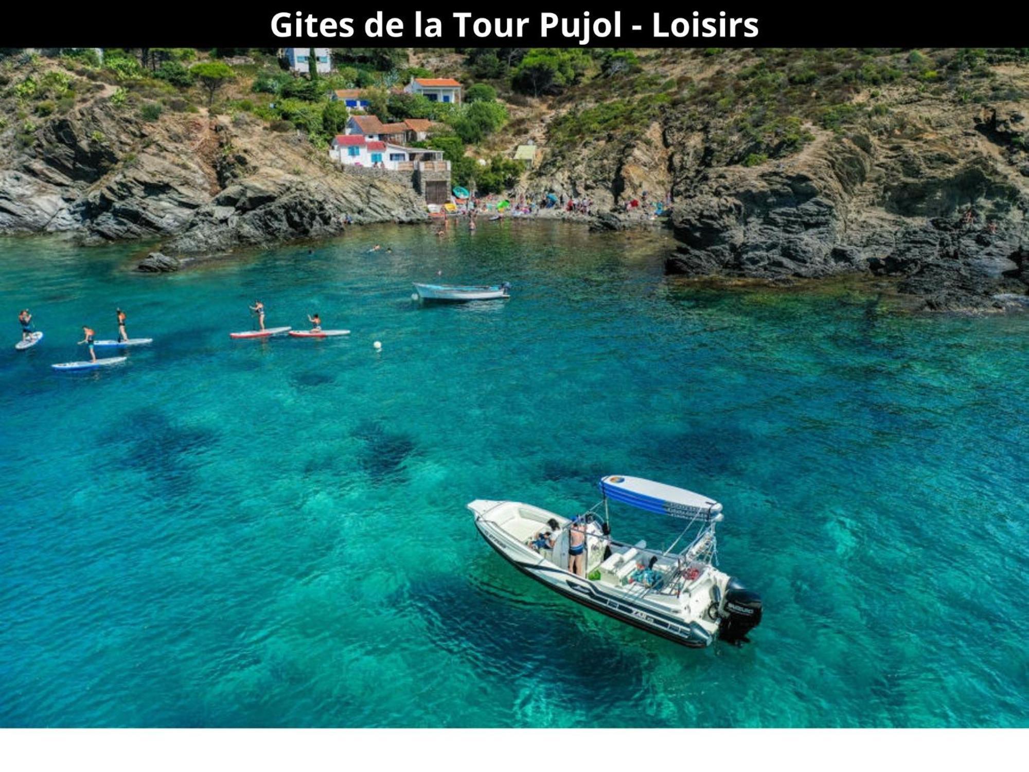 Les Gites De La Tour Pujol Argelès-sur-Mer Exteriör bild