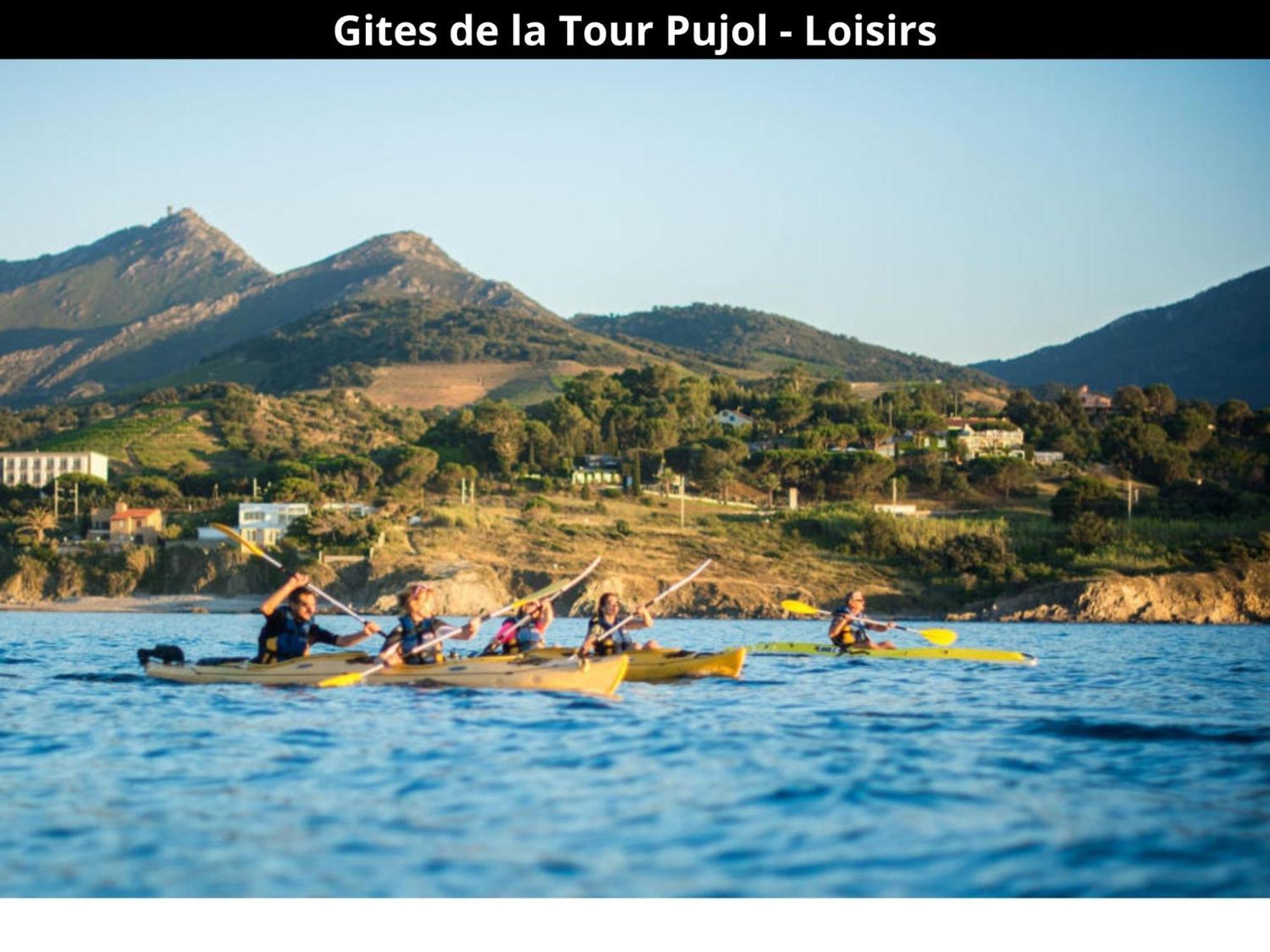 Les Gites De La Tour Pujol Argelès-sur-Mer Exteriör bild