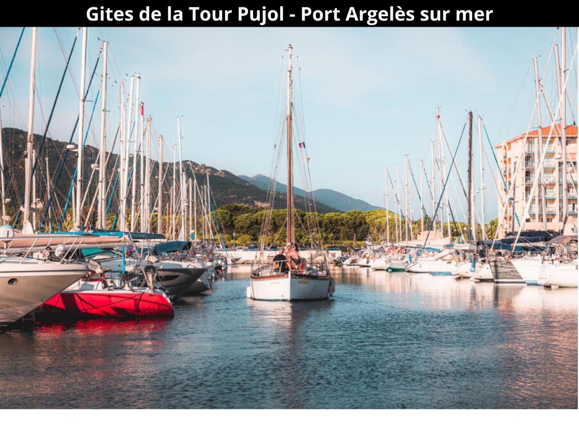 Les Gites De La Tour Pujol Argelès-sur-Mer Exteriör bild