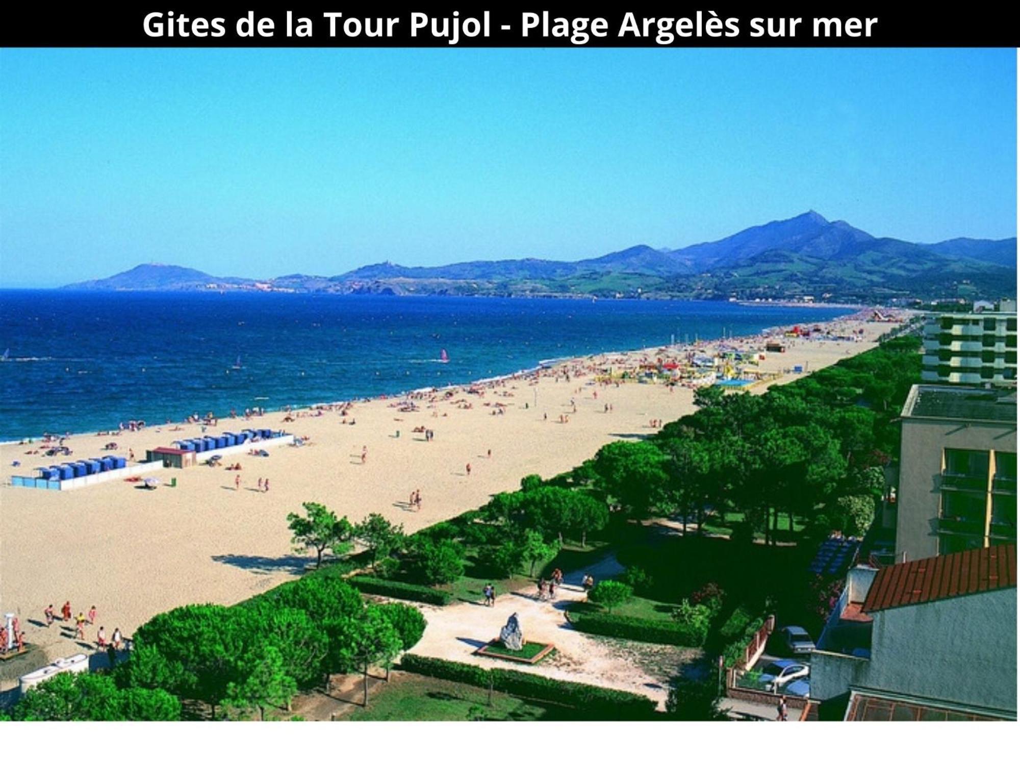 Les Gites De La Tour Pujol Argelès-sur-Mer Exteriör bild